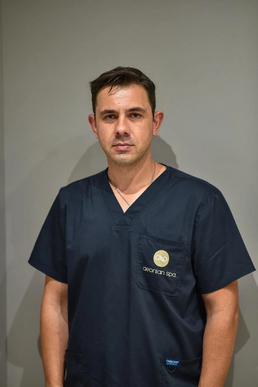 Panagiotis — Therapist at Aeonian Spa