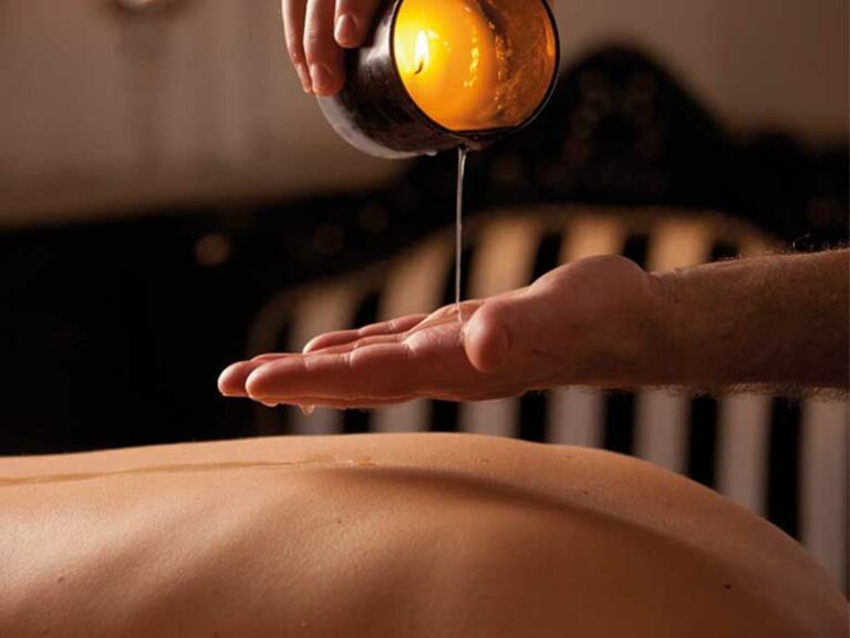 Candle massage Luxury Treatment aeonian spa Zakynthos & Lefkas