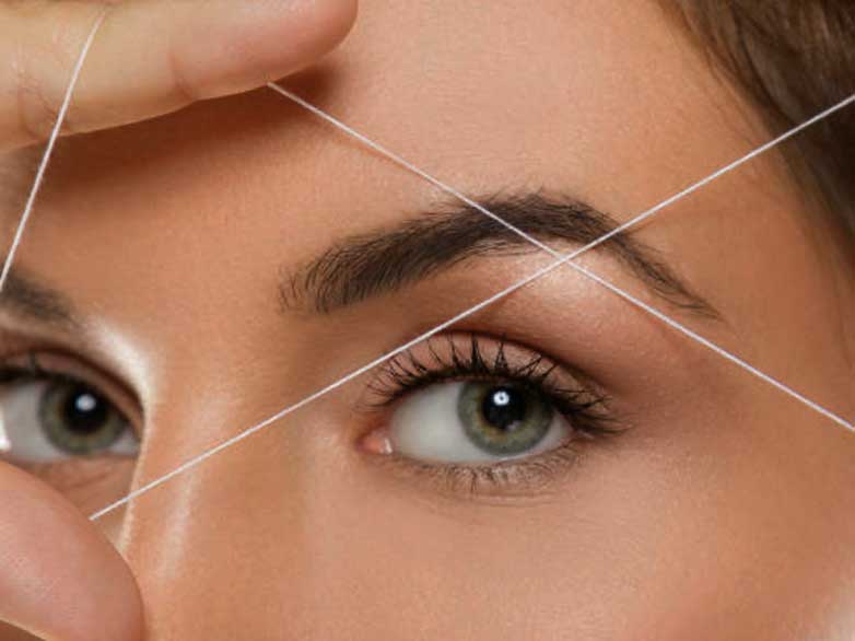 thread hair removal service aeonian spa
