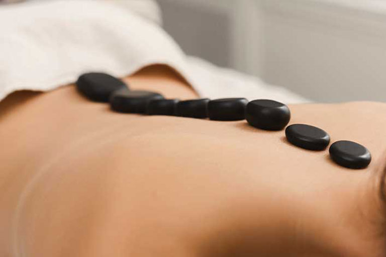 hot stone massage aeonian spa